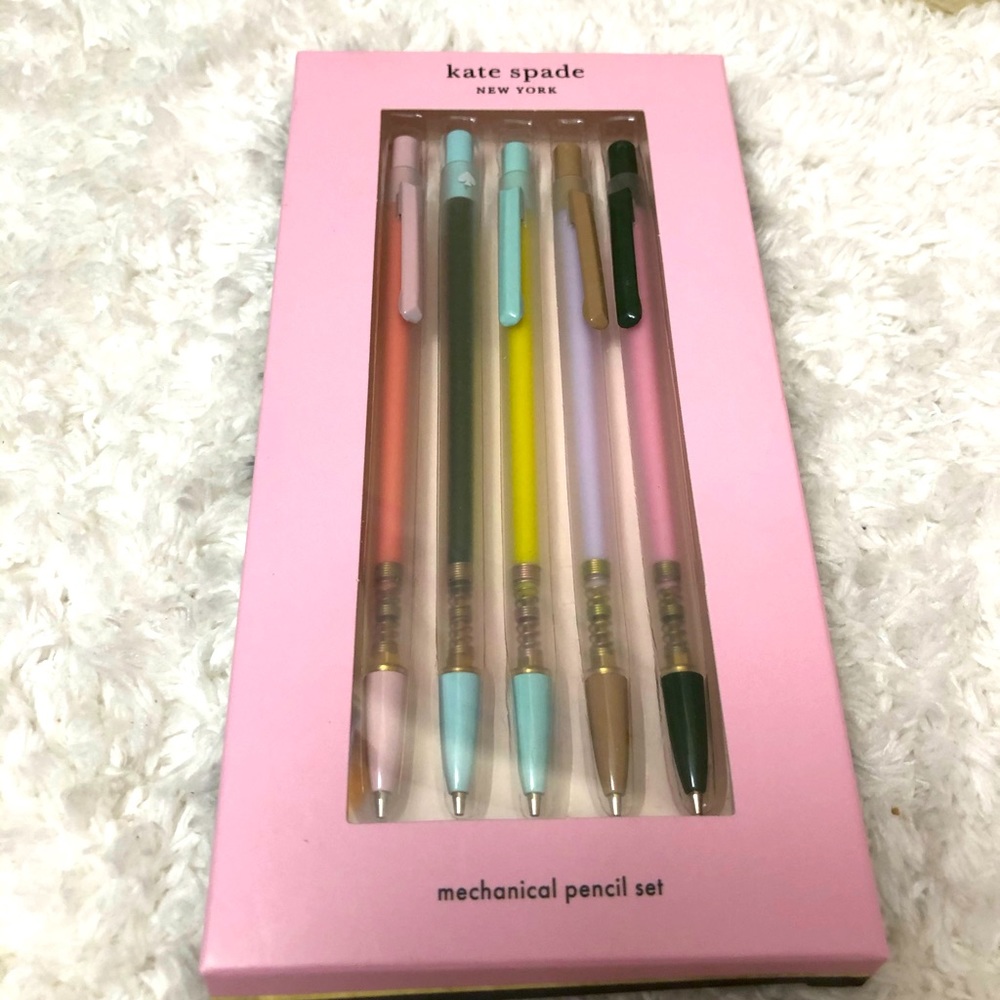 Kate Spade Mechanical 5 Pc Pencil Set